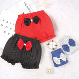 Baby Girls Bow Shorts/Underpants - Wild Child Closet