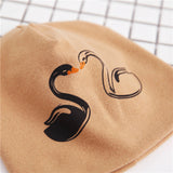 Boys and Girls Swan Street Dance Hip Hop Beanie Hat + Scarf - ONLY 4 LEFT !!! - Wild Child Closet