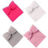 Girls Oversized Bow Beanie Hat + Scarf With Tassels - ONLY 5 LEFT !!! - Wild Child Closet