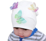 Girls 3D Butterfly Beanie Hat - ONLY 5 LEFT !!! - Wild Child Closet