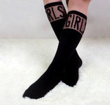 Girls Long Fashion Socks - Wild Child Closet