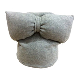 Girls Oversized Bow Beanie Hat + Scarf With Tassels - ONLY 5 LEFT !!! - Wild Child Closet