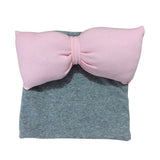 Girls Oversized Bow Beanie Hat + Scarf With Tassels - ONLY 5 LEFT !!! - Wild Child Closet