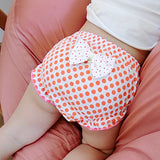 Baby Girls Bow Shorts/Underpants/Diaper Covers - Wild Child Closet