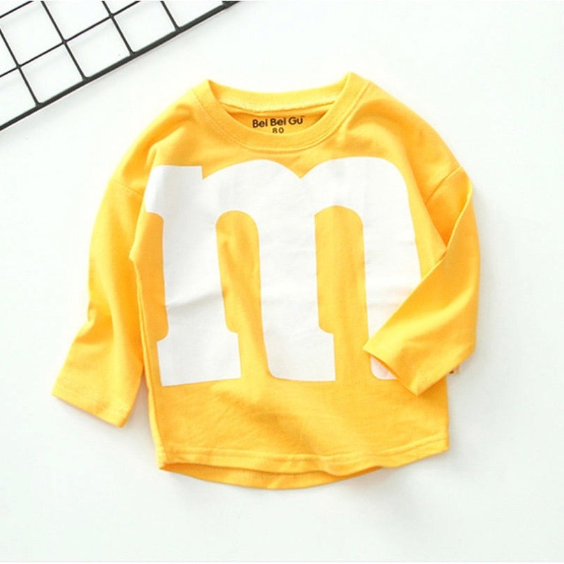 Boys And Girls M&M Long Sleeve T-Shirt