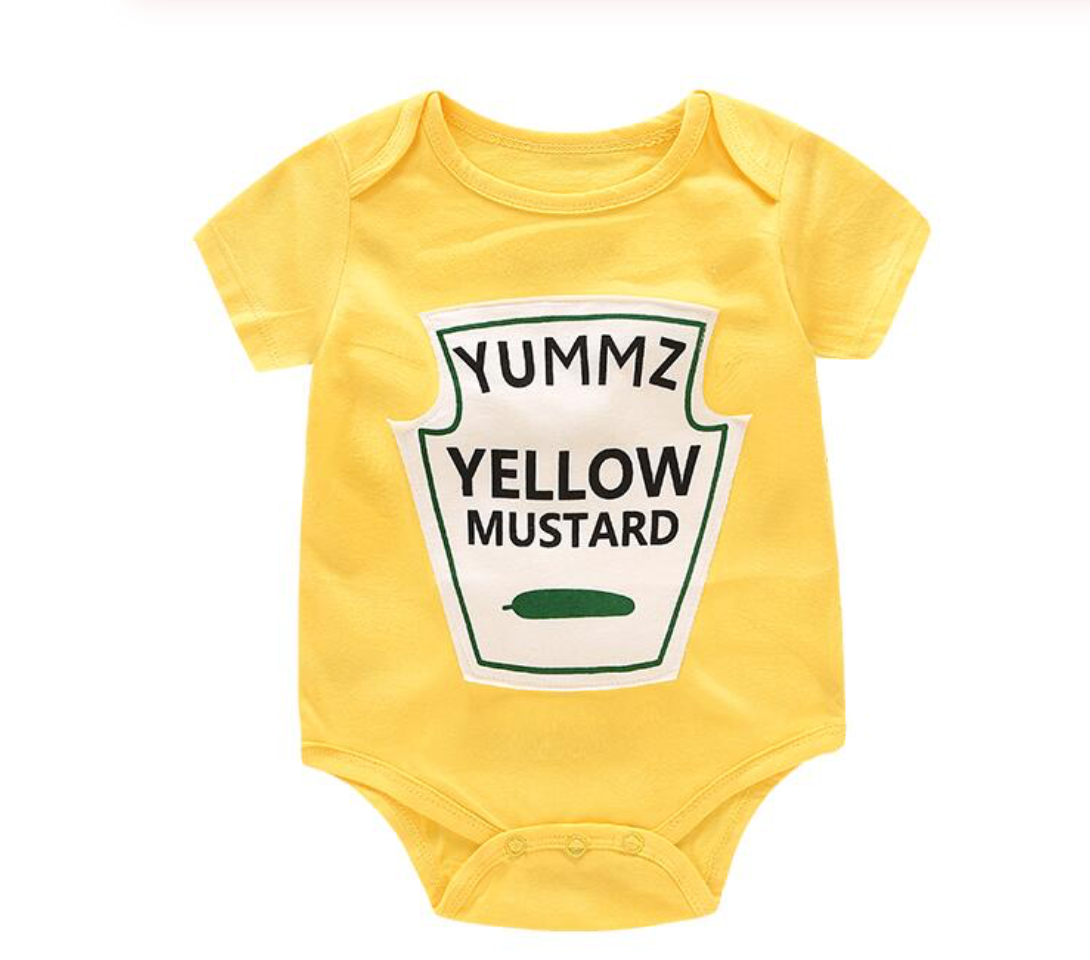 Mustard onesie online