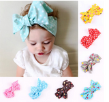 Girls Polka Dot Bowknot Tie Headband  - ARRIVING SOON !!! - Wild Child Closet