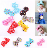 Girls Polka Dot Bowknot Tie Headband  - ARRIVING SOON !!! - Wild Child Closet
