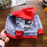 Boys And Girls Jean Thin Denim Hoodie Jacket - Wild Child Closet