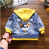 Boys And Girls Jean Thin Denim Hoodie Jacket - Wild Child Closet