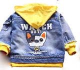 Boys And Girls Jean Thin Denim Hoodie Jacket - Wild Child Closet