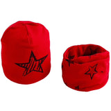 Boys and Girls Star Street Dance Hip Hop Beanie Hat + Scarf - ONLY 2 LEFT !!! - Wild Child Closet