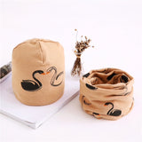 Boys and Girls Swan Street Dance Hip Hop Beanie Hat + Scarf - ONLY 4 LEFT !!! - Wild Child Closet