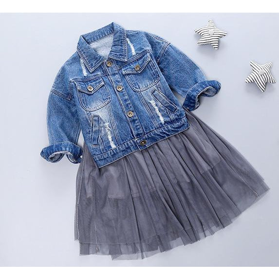 Tulle Petite Denim Jacket - Size PS - $29 - From Liz