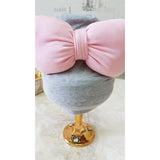 Girls Oversized Bow Beanie Hat + Scarf With Tassels - ONLY 5 LEFT !!! - Wild Child Closet
