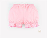 Baby Girls Shorts/Undergarments With Bow Decor - Wild Child Closet