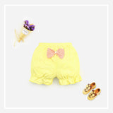 Baby Girls Bow Shorts/Underpants/Diaper Covers - Wild Child Closet