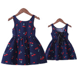 Girls Multi Print Dress - Wild Child Closet
