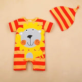 Boys And Girls Character 2 Pcs Rompers + Hat - Wild Child Closet