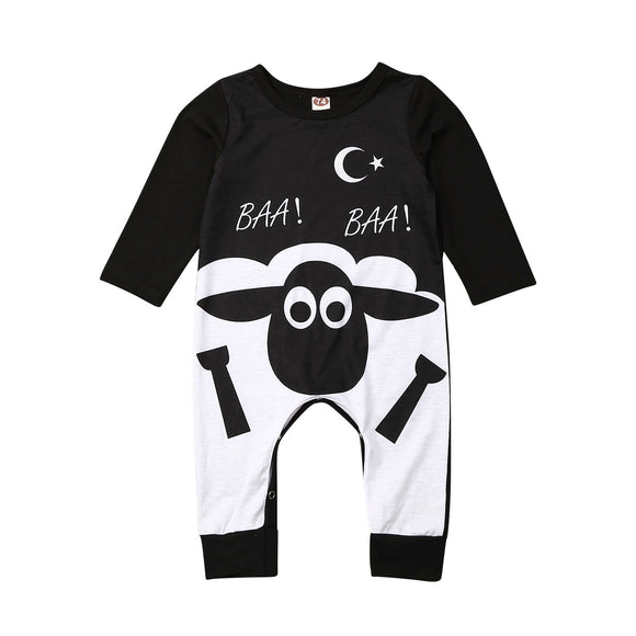 Boys And Girls Sheep Rompers - ONLY 2 LEFT !!! - Wild Child Closet