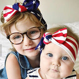 Girls American Flag Print Headbands - Wild Child Closet