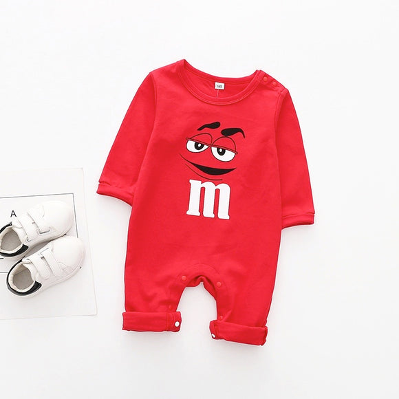 Boys And Girls M&M Long Sleeve Rompers - Wild Child Closet
