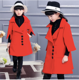 Girls Fashion Wool Blend Coat - ONLY 3 LEFT !!! - Wild Child Closet