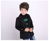 Boys Fashion Thicken Wool Blazer Coat - ONLY 4 LEFT !!! - Wild Child Closet